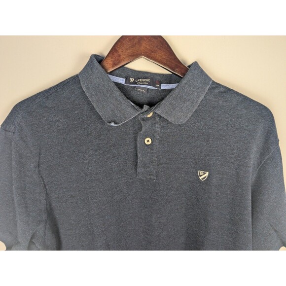 Cremieux Performance Men's Polo Short-Sleeve Shirt XL Gray Golf Preppy - Picture 4 of 14